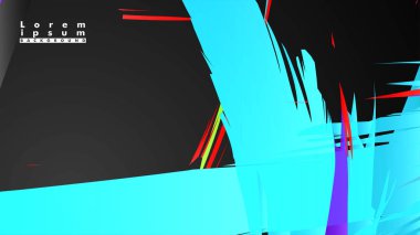 Renkli geometrik arka planlar. Basit form kompozisyonu. Eps10 vektör şablonu