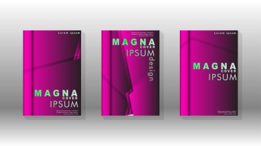 Soyut vektör düzeni arka planı. Broşürler, yıllık, dergi, vektör şablonları vb. için Eps 10'da altıgen desenlerin modern tasarımı