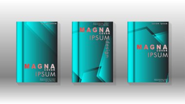 Soyut vektör düzeni arka planı. Broşürler, yıllık, dergi, vektör şablonları vb. için.