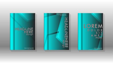 Soyut vektör düzeni arka planı. Broşürler, yıllık, dergi, vektör şablonları vb. için.