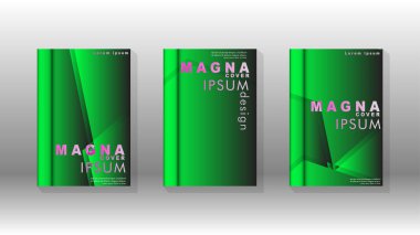 Soyut vektör düzeni arka planı. Broşürler, yıllık, dergi, vektör şablonları vb. için.