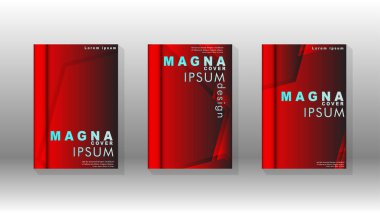 Soyut vektör düzeni arka planı. Broşürbroşürler, yıllık dergi vektör şablonları vb. için.