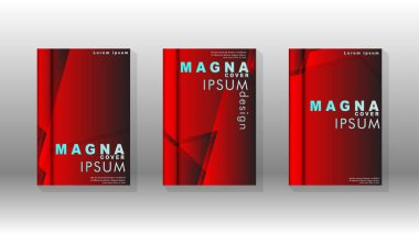 Soyut vektör düzeni arka planı. Broşürbroşürler, yıllık dergi vektör şablonları vb. için.