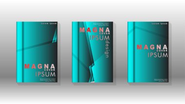 Soyut vektör düzeni arka planı. Broşürler, yıllık, dergi, vektör şablonları vb. için.