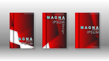 Soyut vektör düzeni arka planı. Broşürbroşürler, yıllık dergi vektör şablonları vb. için.