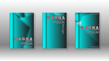 Soyut vektör düzeni arka planı. Broşürler, yıllık, dergi, vektör şablonları vb. için.