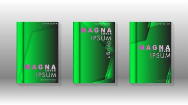 Soyut vektör düzeni arka planı. Broşürler, yıllık, dergi, vektör şablonları vb. için.