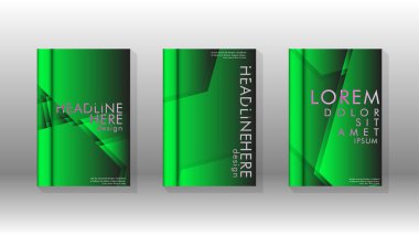 Soyut vektör düzeni arka planı. Broşürler, yıllık, dergi, vektör şablonları vb. için.