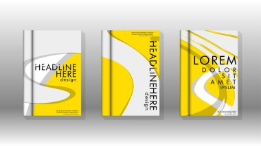 Arka kapak sıvı elemanları ile. Tasarım kavramı kitap. Fütüristik iş düzeni. Dijital poster şablonu. Tasarlamak vektör - eps10