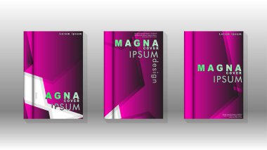 Soyut vektör düzeni arka planı. Broşürler, yıllık, dergi, vektör şablonları vb. için Eps 10'da altıgen desenlerin modern tasarımı