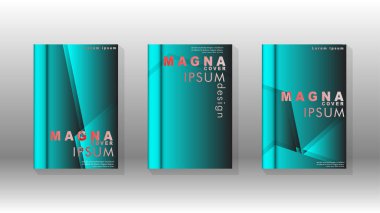 Soyut vektör düzeni arka planı. Broşürler, yıllık, dergi, vektör şablonları vb. için.