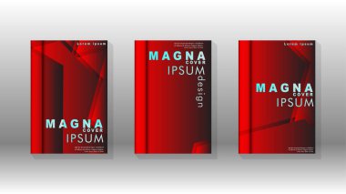 Soyut vektör düzeni arka planı. Broşürbroşürler, yıllık dergi vektör şablonları vb. için.