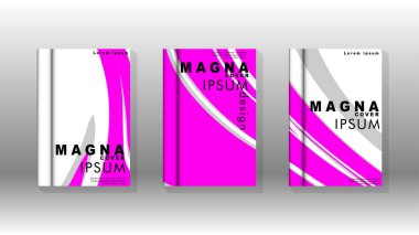 Arka kapak sıvı elemanları ile. Tasarım kavramı kitap. Fütüristik iş düzeni. Dijital poster şablonu. Tasarlamak vektör - eps10