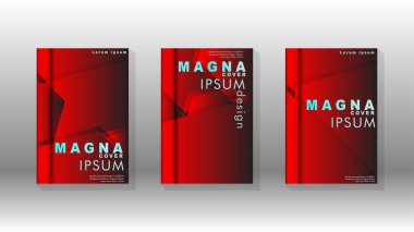 Soyut vektör düzeni arka planı. Broşürbroşürler, yıllık dergi vektör şablonları vb. için.