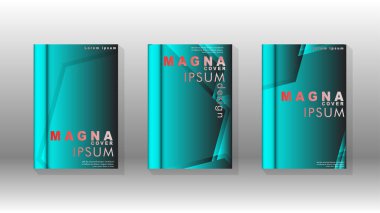 Soyut vektör düzeni arka planı. Broşürler, yıllık, dergi, vektör şablonları vb. için.