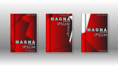 Soyut vektör düzeni arka planı. Broşürbroşürler, yıllık dergi vektör şablonları vb. için.