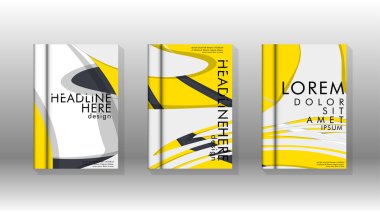 Arka kapak sıvı elemanları ile. Tasarım kavramı kitap. Fütüristik iş düzeni. Dijital poster şablonu. Tasarlamak vektör - eps10