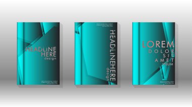 Soyut vektör düzeni arka planı. Broşürler, yıllık, dergi, vektör şablonları vb. için.