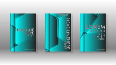 Soyut vektör düzeni arka planı. Broşürler, yıllık, dergi, vektör şablonları vb. için.