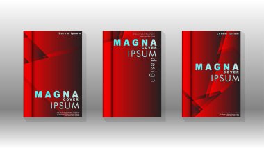 Soyut vektör düzeni arka planı. Broşürbroşürler, yıllık dergi vektör şablonları vb. için.