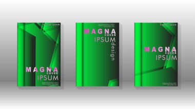 Soyut vektör düzeni arka planı. Broşürler, yıllık, dergi, vektör şablonları vb. için.