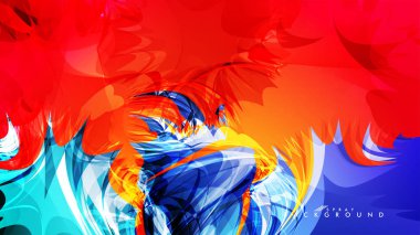 Soyut arka plan renk suluboya vektör vektör, mix renk, arka plan.