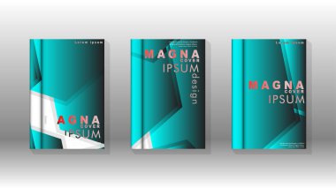 Soyut vektör düzeni arka planı. Broşürler, yıllık, dergi, vektör şablonları vb. için.