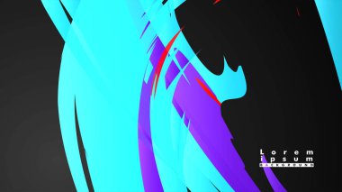 Renkli geometrik arka planlar. Basit form kompozisyonu. Eps10 vektör şablonu