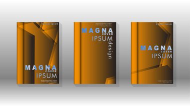 Soyut vektör düzeni arka planı. Broşürler, yıllık, dergi, vektör şablonları vb. için.