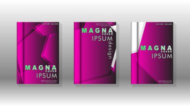 Soyut vektör düzeni arka planı. Broşürler, yıllık, dergi, vektör şablonları vb. için Eps 10'da altıgen desenlerin modern tasarımı