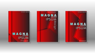 Soyut vektör düzeni arka planı. Broşürbroşürler, yıllık dergi vektör şablonları vb. için.