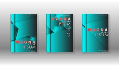 Soyut vektör düzeni arka planı. Broşürler, yıllık, dergi, vektör şablonları vb. için.