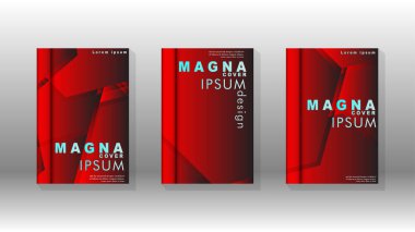 Soyut vektör düzeni arka planı. Broşürbroşürler, yıllık dergi vektör şablonları vb. için.