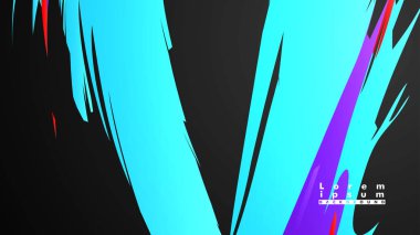 Renkli geometrik arka planlar. Basit form kompozisyonu. Eps10 vektör şablonu