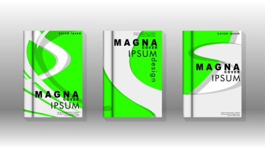 Arka kapak sıvı elemanları ile. Tasarım kavramı kitap. Fütüristik iş düzeni. Dijital poster şablonu. Tasarlamak vektör - eps10