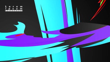 Renkli geometrik arka planlar. Basit form kompozisyonu. Eps10 vektör şablonu