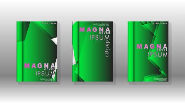 Soyut vektör düzeni arka planı. Broşürler, yıllık, dergi, vektör şablonları vb. için.