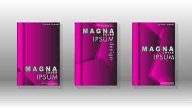 Soyut vektör düzeni arka planı. Broşürler, yıllık, dergi, vektör şablonları vb. için Eps 10'da altıgen desenlerin modern tasarımı