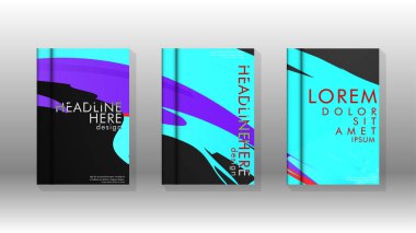 Kitap Kapağı renkli geometrik arka planlar.