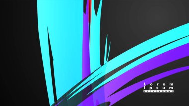 Renkli geometrik arka planlar. Basit form kompozisyonu. Eps10 vektör şablonu