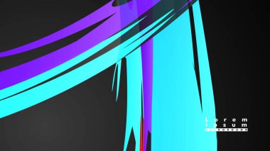 Renkli geometrik arka planlar. Basit form kompozisyonu. Eps10 vektör şablonu