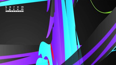 Renkli geometrik arka planlar. Basit form kompozisyonu. Eps10 vektör şablonu