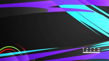 Renkli geometrik arka planlar. Basit form kompozisyonu. Eps10 vektör şablonu