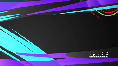 Renkli geometrik arka planlar. Basit form kompozisyonu. Eps10 vektör şablonu