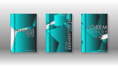 Soyut vektör düzeni arka planı. Broşürler, yıllık, dergi, vektör şablonları vb. için.