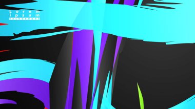 Renkli geometrik arka planlar. Basit form kompozisyonu. Eps10 vektör şablonu