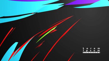 Renkli geometrik arka planlar. Basit form kompozisyonu. Eps10 vektör şablonu