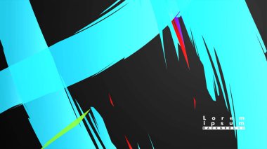 Renkli geometrik arka planlar. Basit form kompozisyonu. Eps10 vektör şablonu