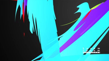 Renkli geometrik arka planlar. Basit form kompozisyonu. Eps10 vektör şablonu