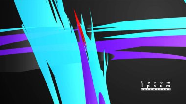 Renkli geometrik arka planlar. Basit form kompozisyonu. Eps10 vektör şablonu